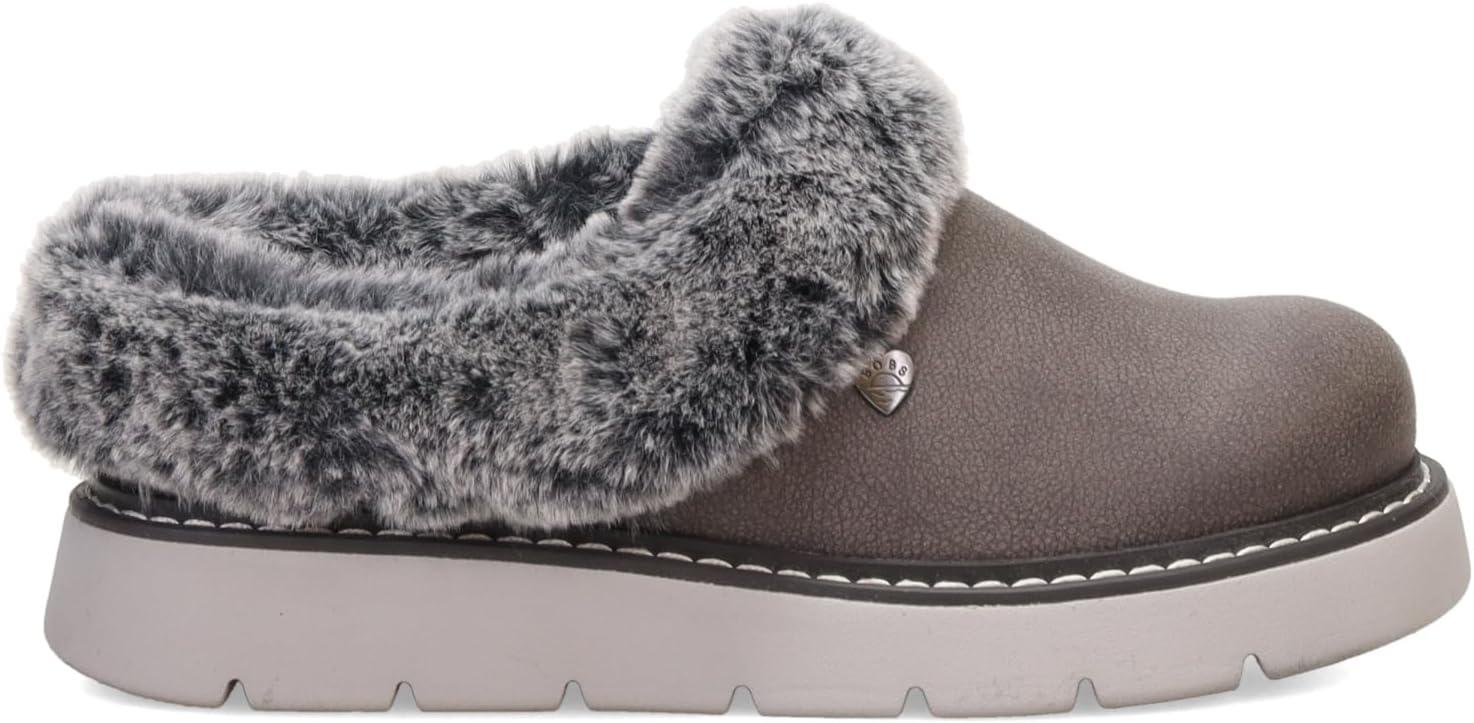 imageSkechers Womens Keepsakes Lite  Cozy Blend SlippersCharcoal