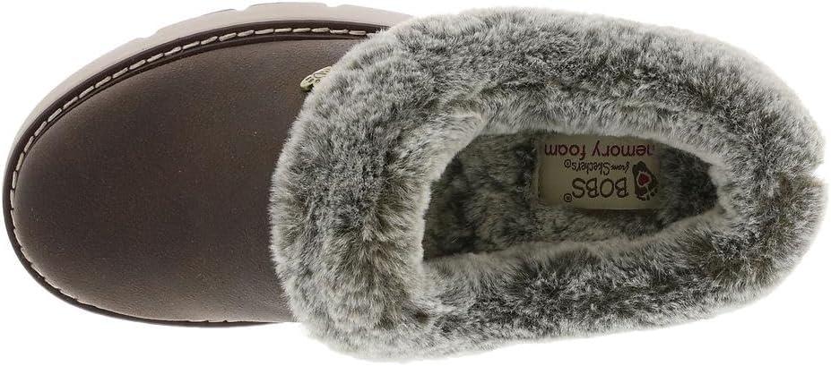 imageSkechers Womens Keepsakes Lite Cozy Blend SlippersChocolate