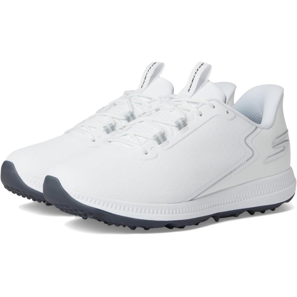 imageSkechers Go Golf Mens Elite 6 Slip in Arch Fit Spikeless Golf Shoe SneakerWhite