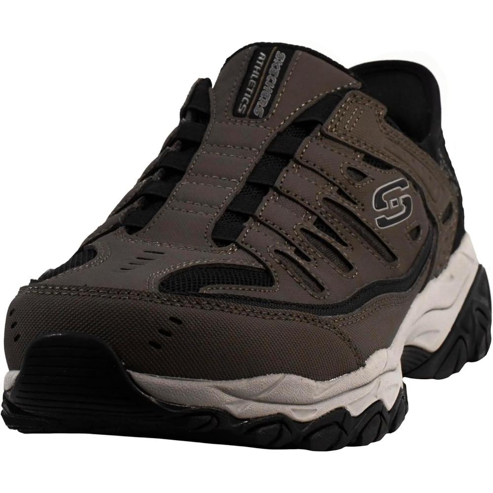 imageSkechers Mens Afterburn M Fit Ridgeburn Hands Free Slipin LoaferBrown