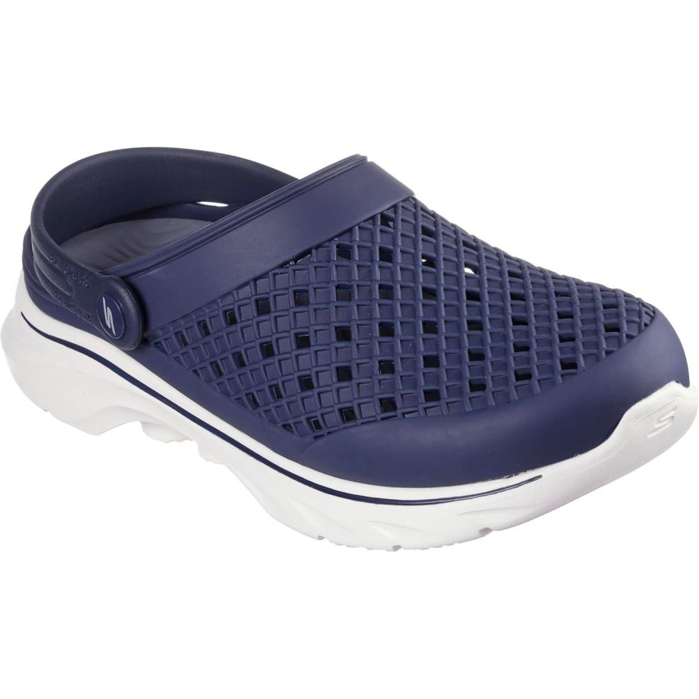 imageSkechers Mens Foamies Go Walk 7Ambition ClogNavyWhite