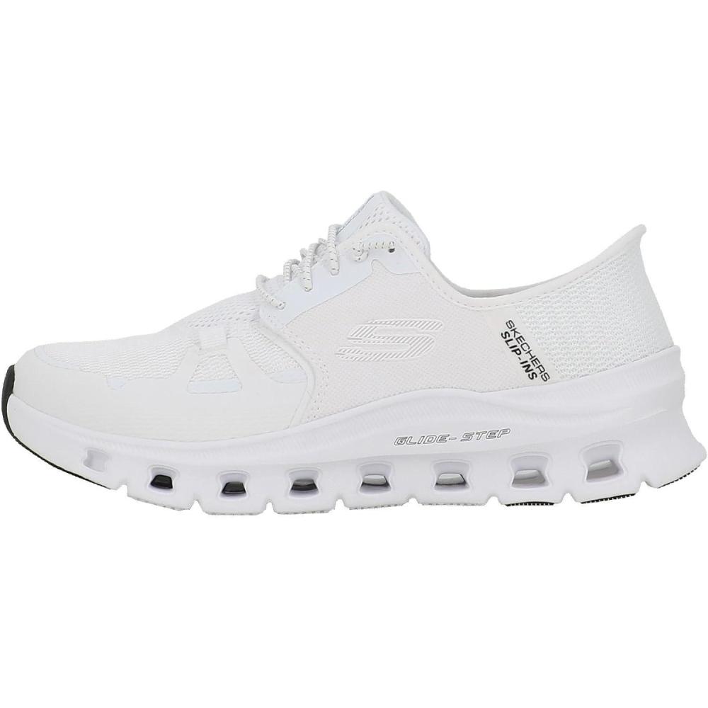 imageSkechers Mens GlideStep Pro Hands Free SlipinWhite Mesh Hotmelt