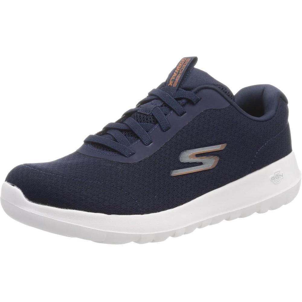 imageSkechers Mens Go Walk MaxNavy Textile Synthetic