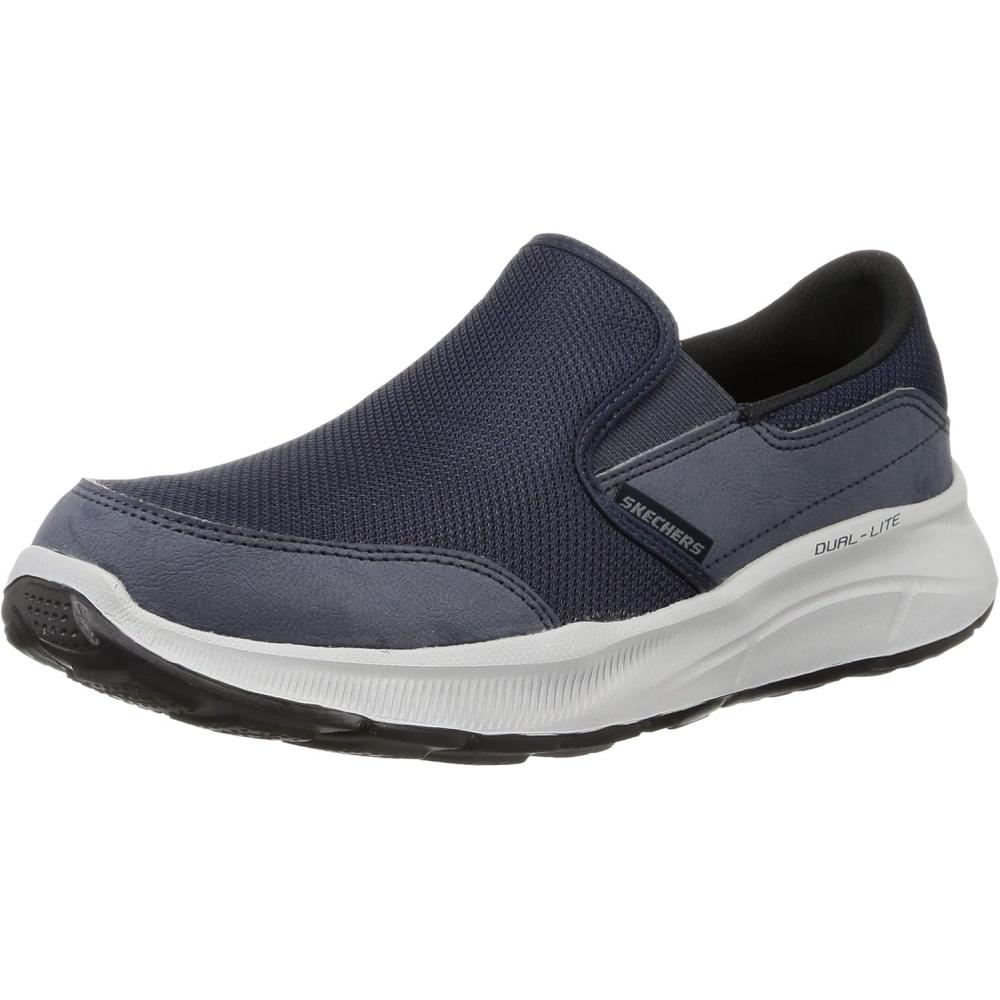 imageSkechers Mens Relaxed Fit Harper  Forde SlipOn LoaferNavy Persist