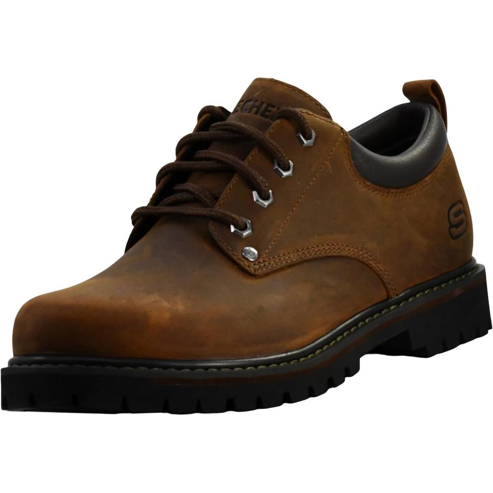 imageSkechers Mens Tom Cats Utility ShoeDark Brown
