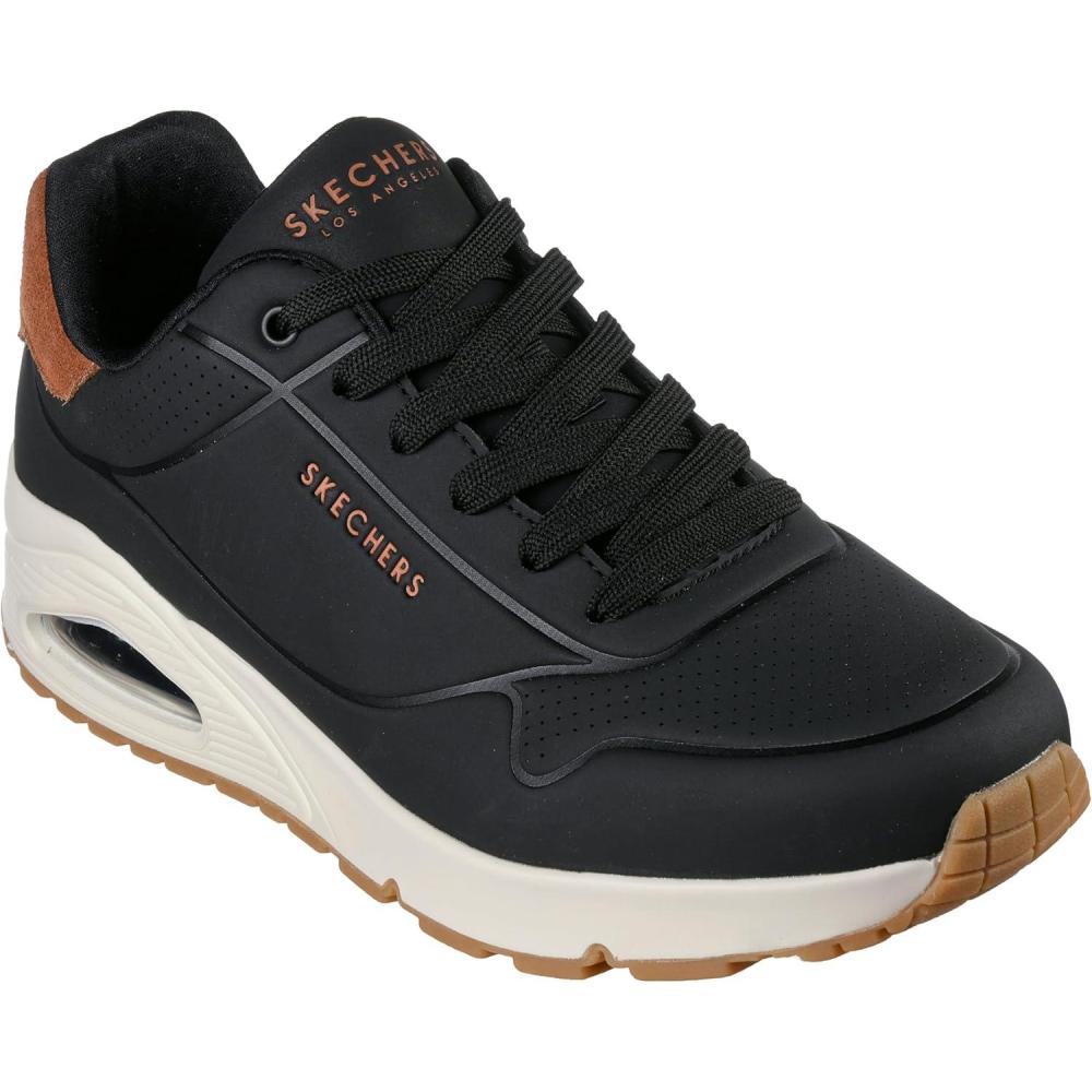 imageSkechers Mens UnoSuited on Air SneakerBlack
