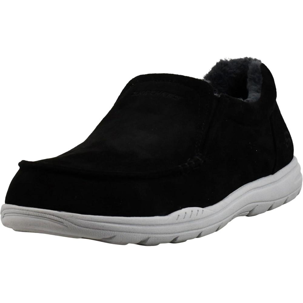 imageSkechers USA Expected X Larmen Mens SlipperBlackGrey