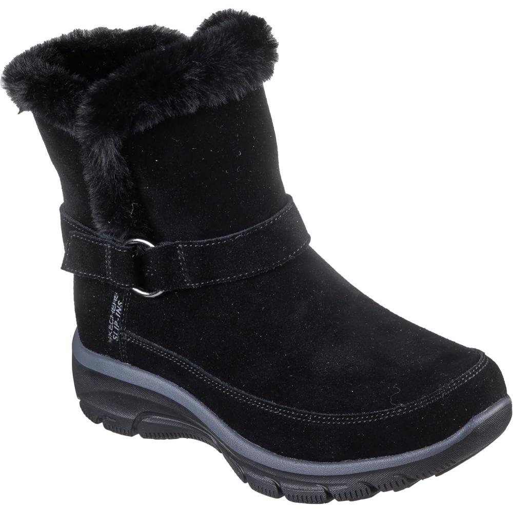 imageSkechers Womens Easy GoingDreamers Luxe Vibe Hands Free Slipins Mid Calf BootBlack