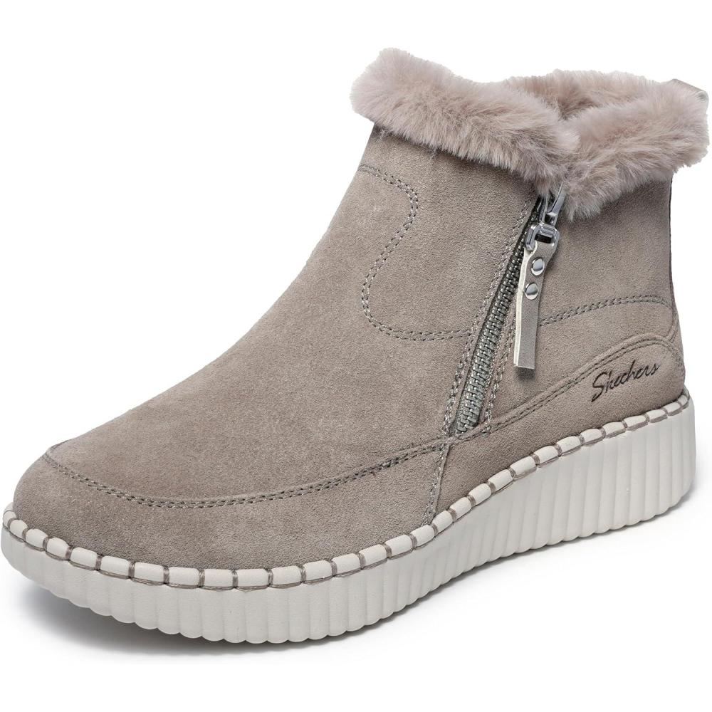 imageSkechers womens Wilshire Blvd  Fresh ZipTaupe