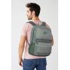 Skechers 365 Utility Backpack Set: College Backpack, Insulated Lunch Box & Pencil Case. Laptop Bag, Multipurpose Back Pack (Olive Checker)(Olive Checker)
