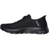 Skechers Go Walk Flex Hands Up Hands Free Slip-Ins(Black/Black)