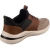 Skechers Men’s Delson 3.0 Cicada Sneaker(Brown/Tan)