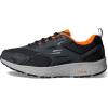 Skechers Mens GOrun ConsistentSneaker(Grey/Orange)