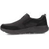 Skechers Men’s Go Walk Outdoor-Athletic Slip-on Trail Hiking Shoes with Air Cooled Memory Foam Sneaker(Black)