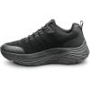 Skechers Men’s Gowalk Flex-Athletic Slip-on Casual Walking Shoes with Air Cooled Foam Sneakers(Black/Black)