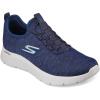 Skechers Men’s Gowalk Flex-Athletic Slip-on Casual Walking Shoes with Air Cooled Foam Sneakers(Navy Blue)