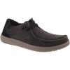 Skechers Men’s Melson-Raymon Canvas Slip on Moccasin(Black)