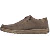 Skechers Men’s Melson-Raymon Canvas Slip on Moccasin(Brown)