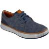 Skechers Men’s Moreno-Ederson Canvas Oxford Shoe(Blue)