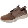 Skechers Mens Slade – Zachary Hands Free Slip-in(Brown)