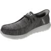 Skechers Mens Slip Ins Go Walk Max Free Hands(Charcoal/Black)