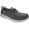 Skechers Mens Slip Ins Go Walk Max Free Hands(Charcoal/Black)