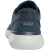 Skechers Mens Slip-ins Garza – Gervin Casual Slip-On Shoes(Navy-white)