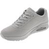 Skechers Men’s Uno-Stand on Air Sneaker(Light Grey)