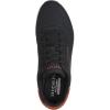 Skechers Men’s Uno-Suited on Air Sneaker(Black)
