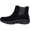 Skechers Women’s Easy Going-Casual Icon Hands Free Slip-ins Ankle Boot(Black/Black)