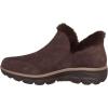 Skechers Women’s Easy Going-Fall Feeling Hands Free Slip-ins Ankle Boot(Chocolate)