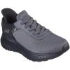 Skechers Mens Hands Free Slip-ins Squad Chaos – Balanced Edge(Dark Gray)