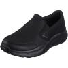 Skechers Men’s Relaxed Fit: Harper – Forde Slip-On Loafer(Black Blk Persistable)
