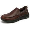 Skechers USA Men’s Men’s Pollard-Osgood Moc Toe(Red/Brown)