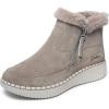 Skechers womens Wilshire Blvd – Fresh Zip(Taupe)