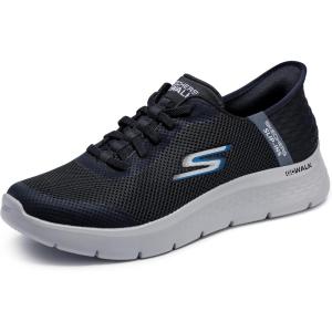 Skechers Go Walk Flex Hands Up Hands Free Slip-Ins(Black/Grey)