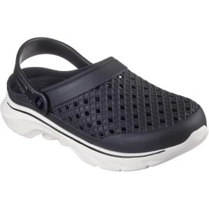 Skechers Men’s Foamies Go Walk 7-Ambition Clog(Black/White)