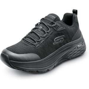 Skechers Men’s Hands Free Slip-ins Max Cushioning Endeavour-Cardova Sneaker(Leo Black)