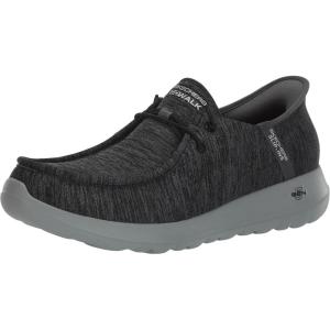 Skechers Mens Slip Ins Go Walk Max Free Hands(Charcoal/Black)