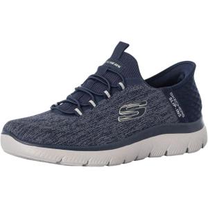 Skechers Mens Summits Key Pace Hands Free Slip-in(Navy)