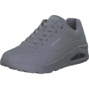 Skechers Men’s Uno-Stand on Air Sneaker(Light Grey)