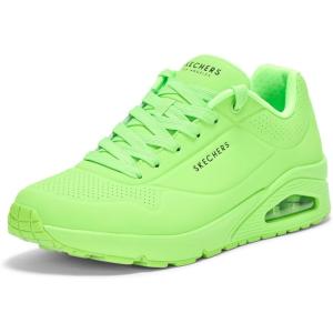 Skechers Men’s Uno-Stand on Air Sneaker(Lime Green)