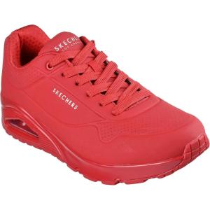 Skechers Men’s Uno-Stand on Air Sneaker(Red)