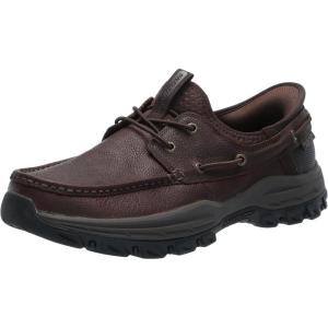 Skechers USA Men’s Men’s Knowlson-Shore Thing Hands Free Slip-in Moccasin, Brown, 7