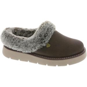 Skechers Women’s Keepsakes Lite – Cozy Blend Slippers(Chocolate)