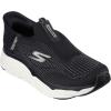 Skechers Men’s Performance Slip-Ins: Max Cushioning-Advantageous Shoes(Black/White)