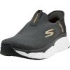 Skechers Men’s Performance Slip-Ins: Max Cushioning-Advantageous Shoes(Charcoal/Orange)