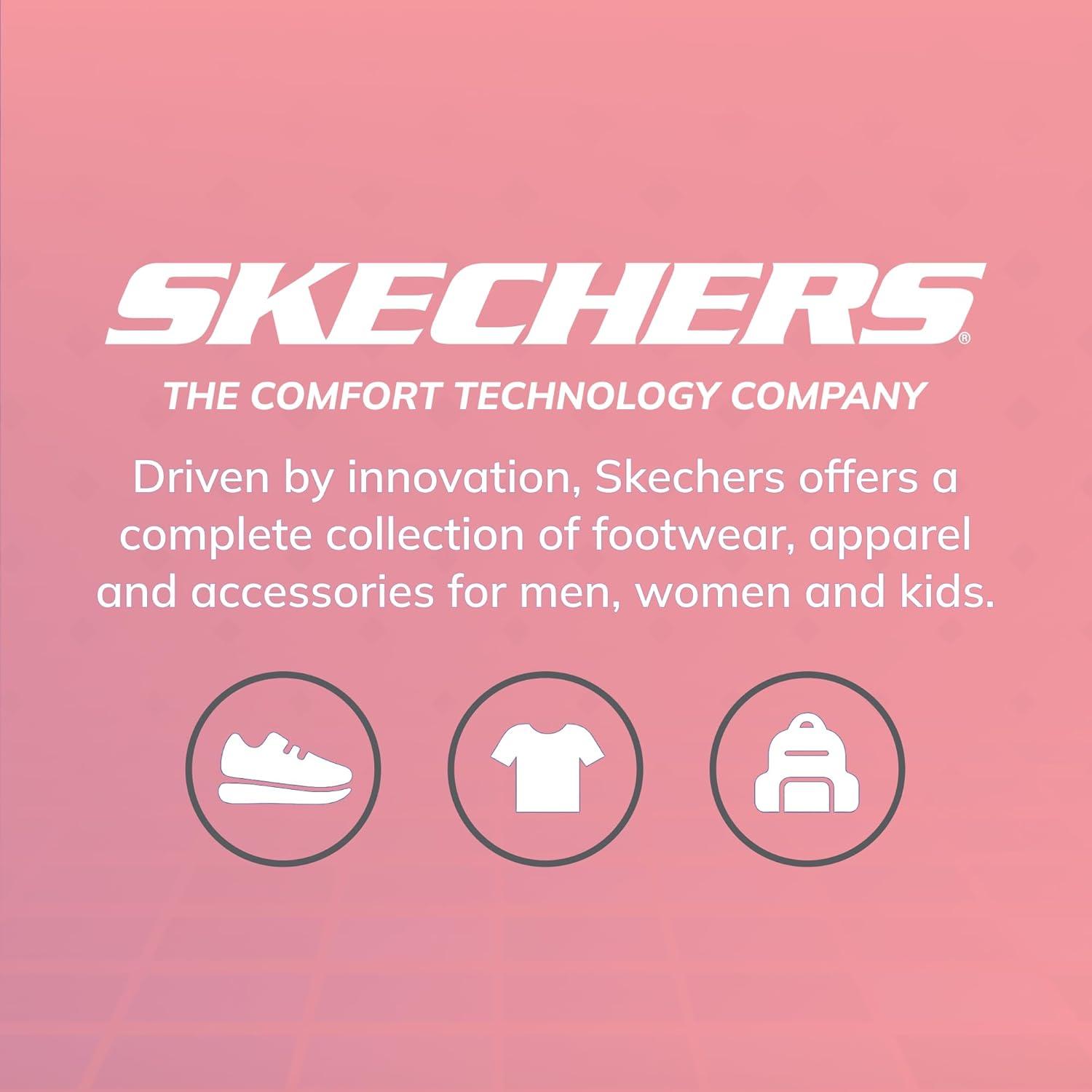 imageSkechers Womens 6Pack Performance Quarter Crew Socks Breathable ampamp Cushioned FootbedSkyOrchidWhite