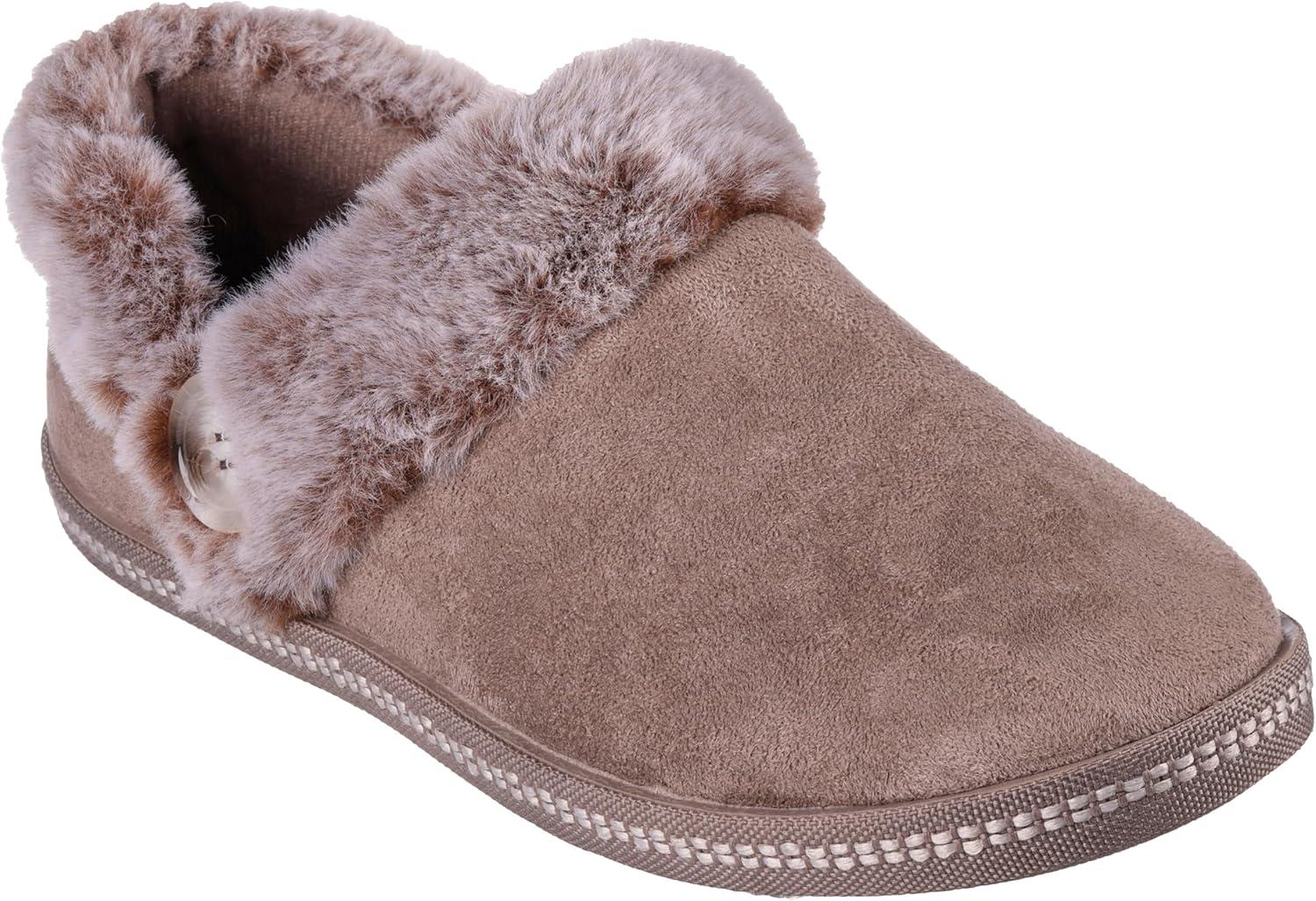 imageSkechers Womens Cozy CampfireFresh Toast SlipperDark Taupe
