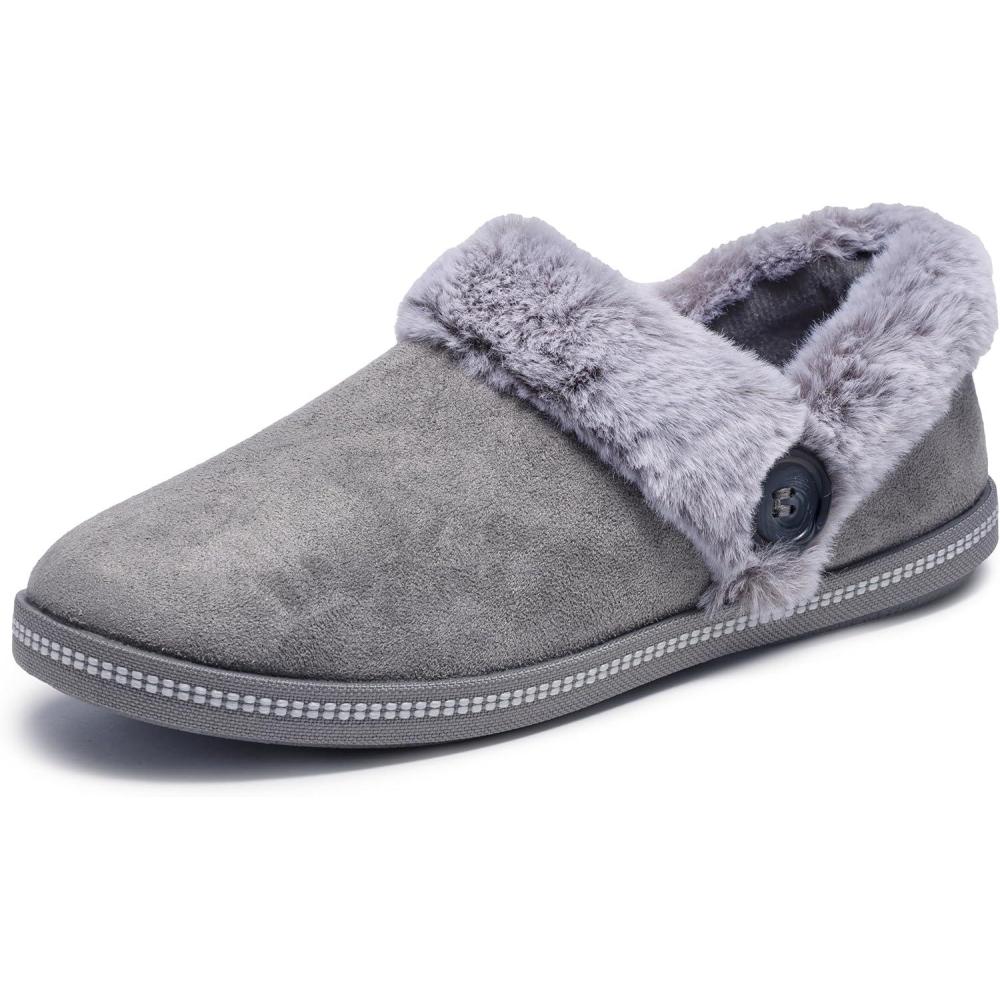 imageSkechers Womens Cozy CampfireFresh Toast SlipperCharcoal